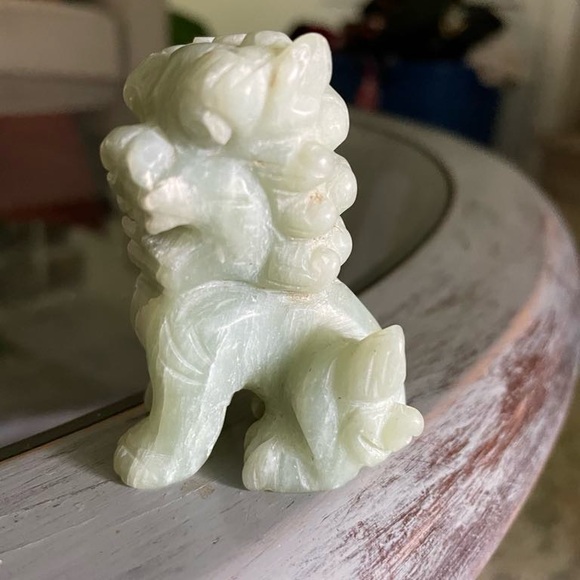 Antique Jade Chinese Foo Dog - Picture 7 of 7